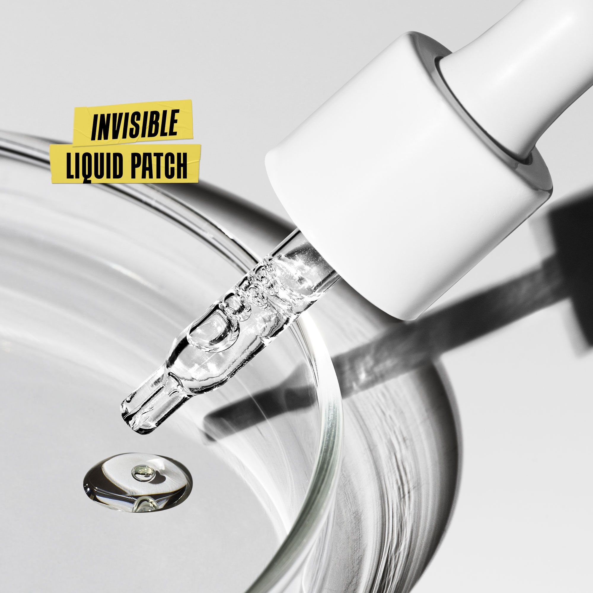 لصقة بثرة مُصممة بدقة لإزالة حب الشباب باستخدام حمض الساليسيليك