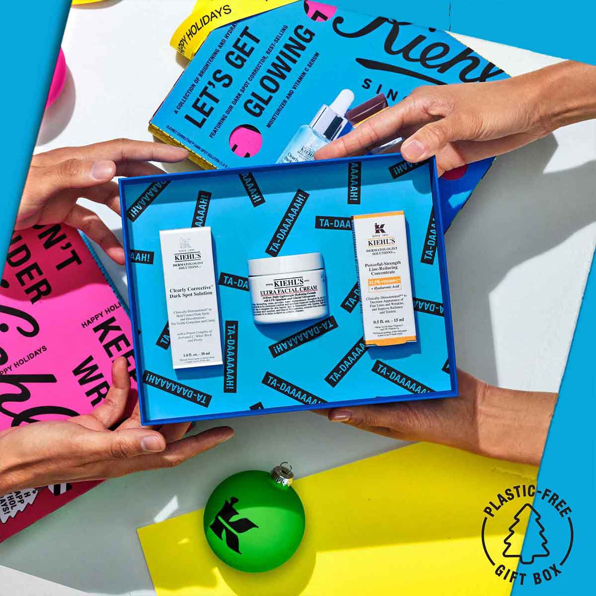 مجموعة هدية مستحضرات تفتيح البشرة وتعزيز توهّجها​