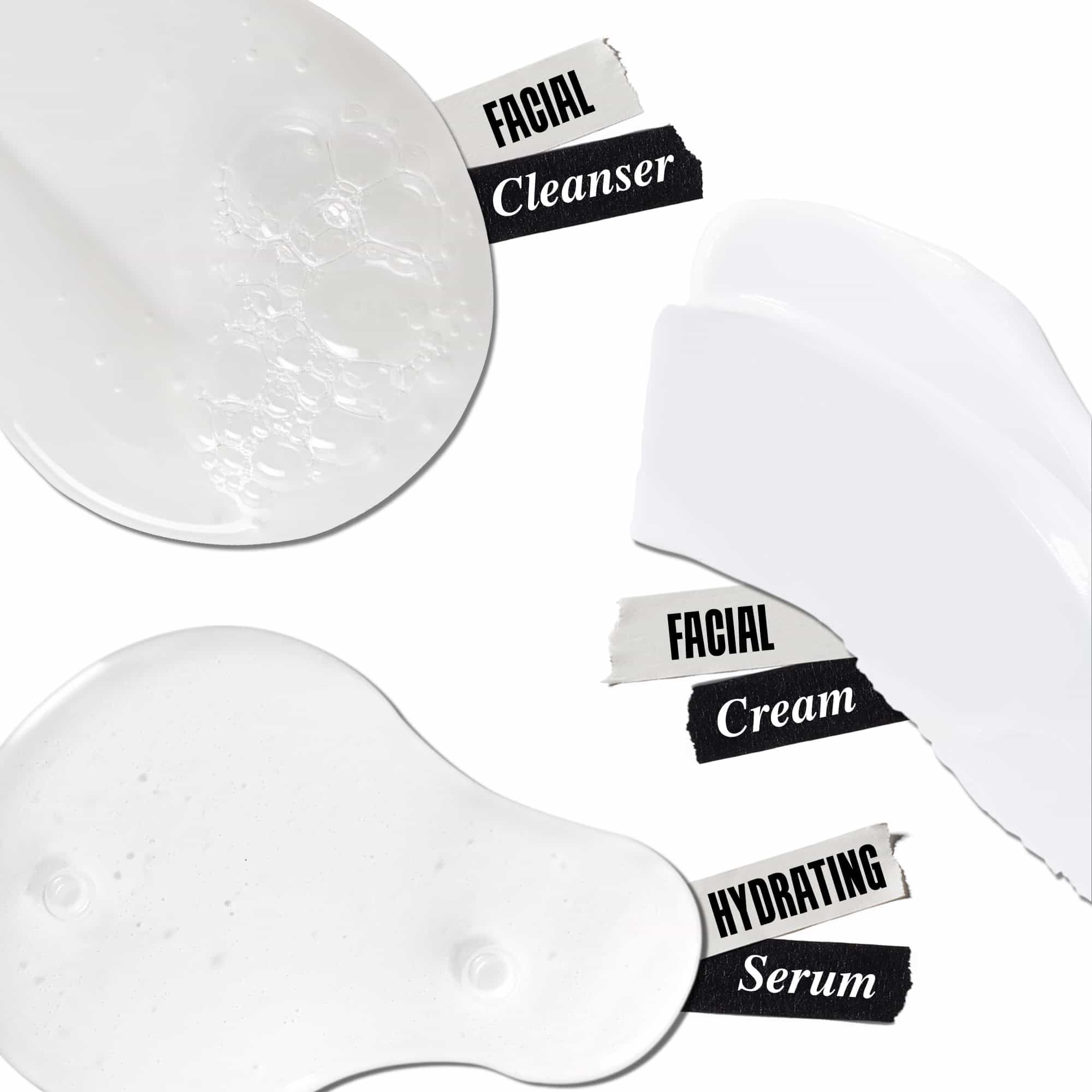 مجموعة المنتجات الأساسيّة لتعزيز الترطيب