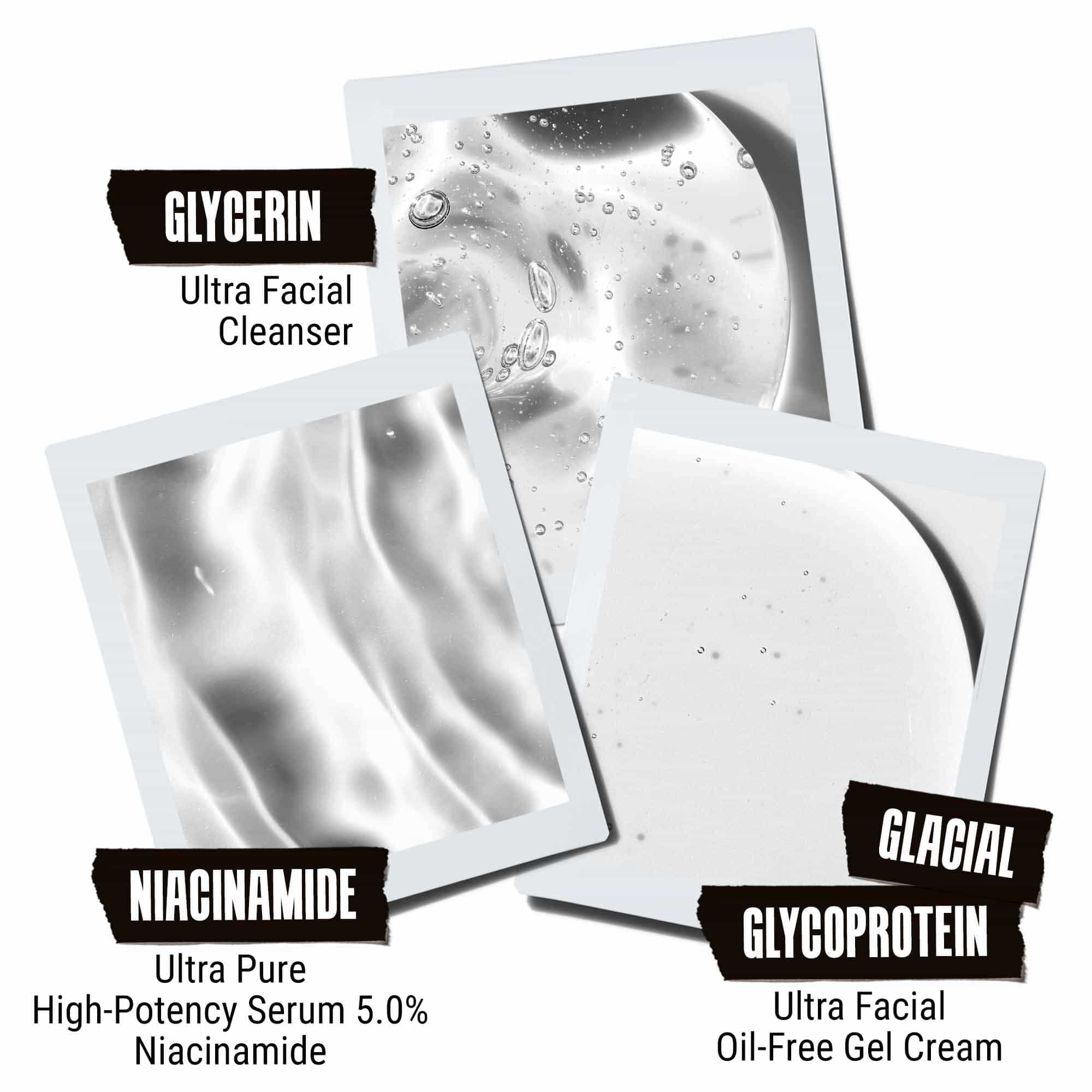 مجموعة المنتجات الأساسيّة للقضاء على اللمعان