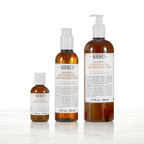 غسول الآذريون الرغوي للتنظيف العميق للوجه